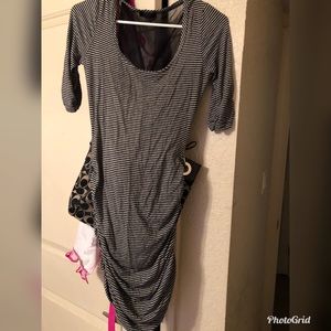 Black nightclub dress